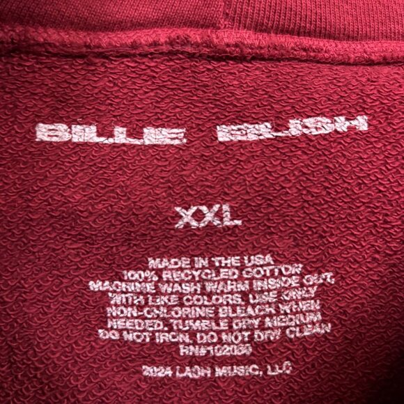 Billie Eilish Hit Me Hard and Soft Zip-Up Hoodie XXL - Picture 4 of 4